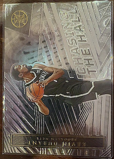 2021-22 Panini Illusions #6 Kevin Durant Chasing the Hall — front