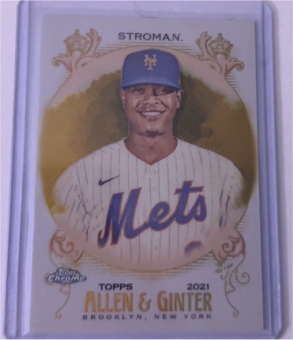 2021 Topps Allen & Ginter #194 Marcus Stroman — front