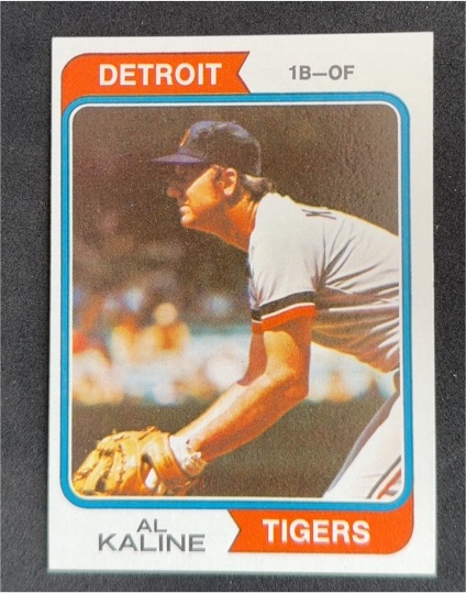 1974 Topps #215 Al Kaline — front