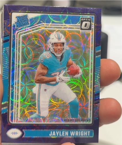 2024 Donruss Optic #249 Jaylen Wright — front