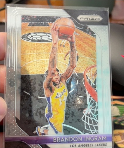 2018-19 Panini Prizm #26 Brandon Ingram — front