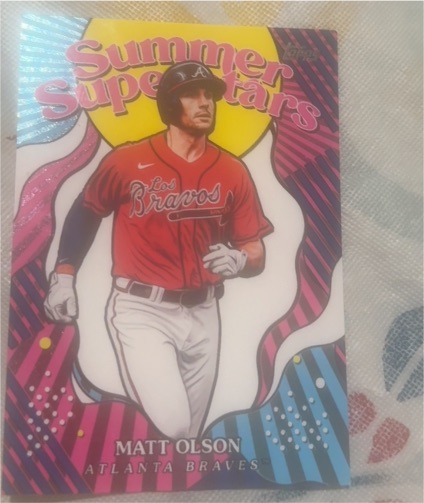2025 Topps Series 2 #SS-5 Matt Olson — front