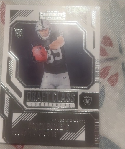 2024 Panini Contenders Draft Class Contenders #7 Brock Bowers — front