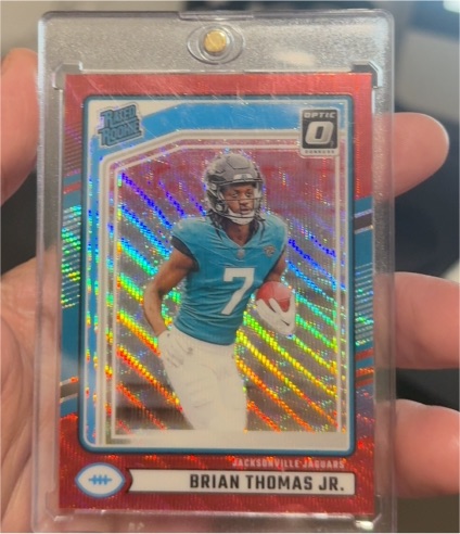 2024 Panini Donruss Optic #313 Brian Thomas Jr. — front