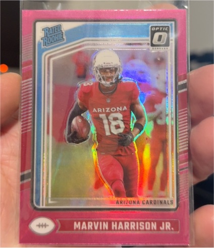 2024 Panini Donruss Optic #276 Marvin Harrison Jr. — front