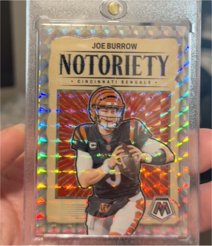 2024 Panini Mosaic Notoriety #2 Joe Burrow — front