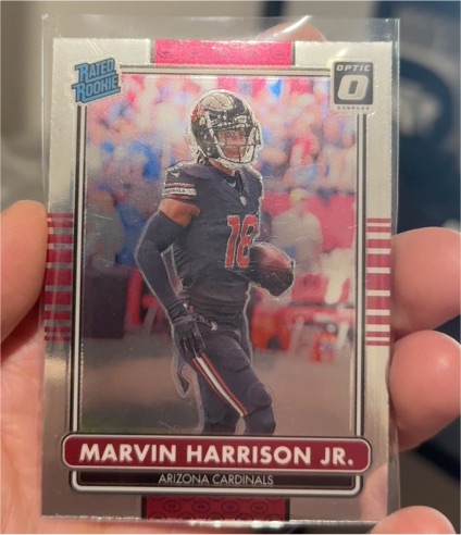 2024 Panini Donruss Optic 2014 Retro Series #4 Marvin Harrison Jr. — front