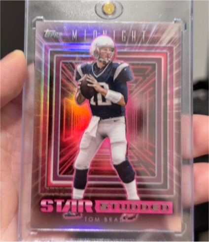 2024 Topps Midnight #SS-18 Tom Brady — front