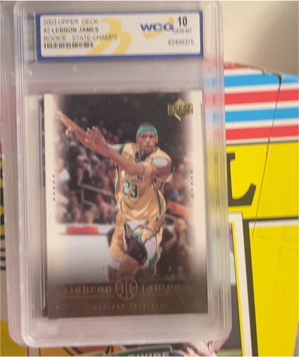 2003 Upper Deck LeBron James Box Set #2 — front