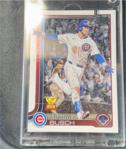 2025 Topps Series 1 #263 Michael Busch — front