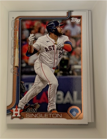 2025 Topps Series 2 #462 Jon Singleton — front