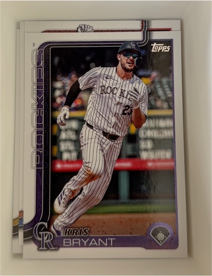 2025 Topps Series 2 #444 Kris Bryant — front