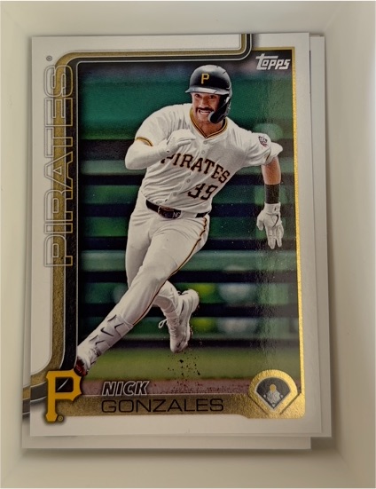 2025 Topps Series 2 #542 Nick Gonzales — front
