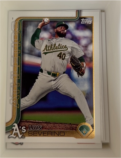 2025 Topps Series 2 #437 Luis Severino — front