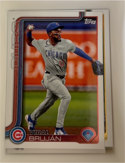 2025 Topps Series 2 #390 Vidal Brujan — front