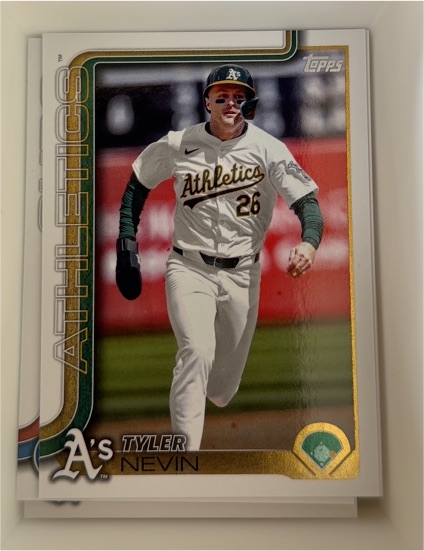 2025 Topps #538 Tyler Nevin — front