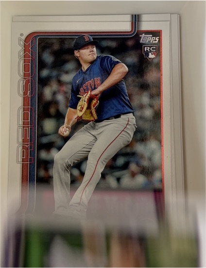 2025 Topps #670 Richard Fitts Rookie Boston Red Sox — front