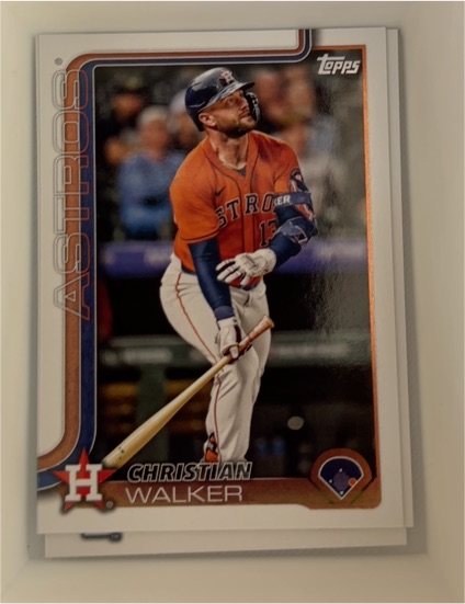 2025 Topps Series 2 #441 Christian Walker — front