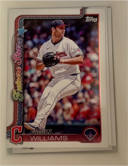 2025 Topps Series 2 #554 Gavin Williams Future Stars — front