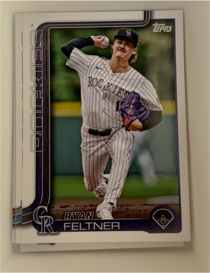 2025 Topps Series 2 #444 Ryan Feltner — front