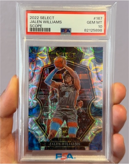 2022 Panini Select #167 Jalen Williams — front