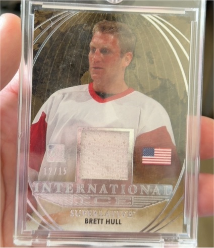 2015 Leaf ITG Superlative International Ice #Brett Hull — front