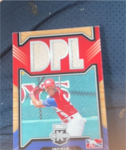 2022 Panini Elite Extra Edition DPL Baseball Card — front