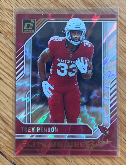 2024 Donruss #25 Trey Benson Elite Series Rookies — front
