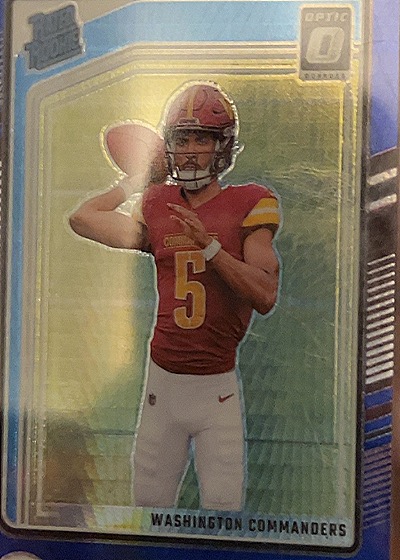 2024 Donruss Optic #5 Sam Howell — front