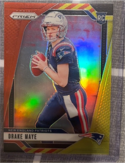 2024 Panini Prizm #329 Drake Maye — front