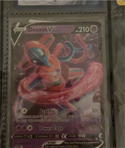 2022 Pokémon TCG Sword & Shield Promo #266 Deoxys V — front
