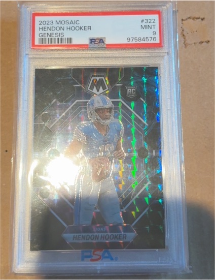 2023 Panini Mosaic #322 Hendon Hooker Genesis — front