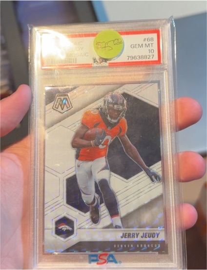 2024 Panini Mosaic #68 Jerry Jeudy — front
