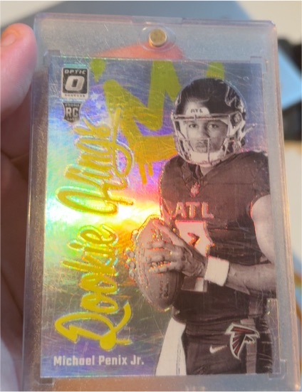 2024 Panini Donruss Optic Football #20 Michael Penix Jr. Rookie Kings — front