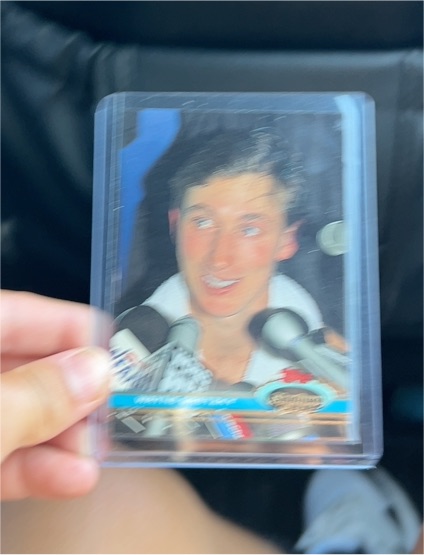 1991 Topps Stadium Club #1 Wayne Gretzky — front