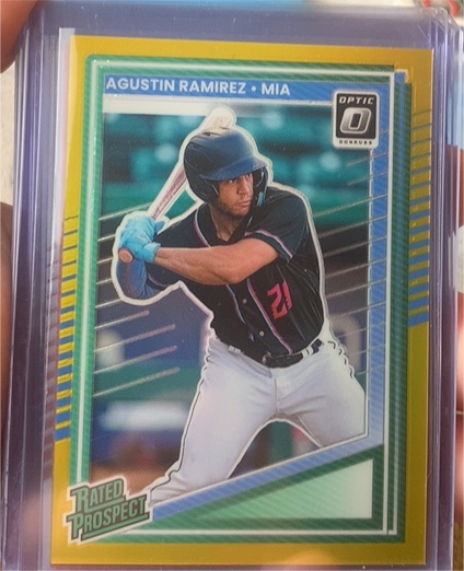 2025 Donruss Optic #113 Agustin Ramirez — front