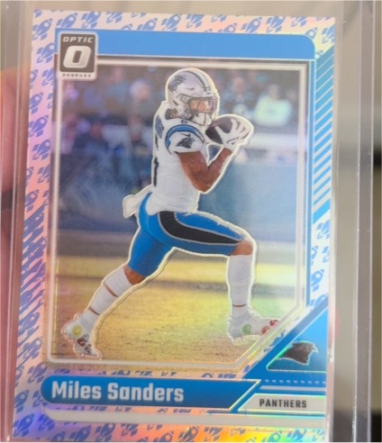 2024 Donruss Optic #27 Miles Sanders — front