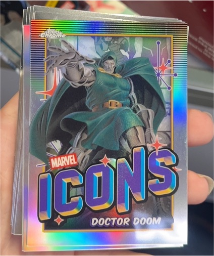 2025 Topps Chrome Marvel #MI-1 Doctor Doom — front