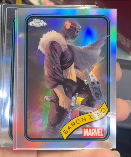 2025 Topps Chrome Marvel #125 Baron Zemo — front