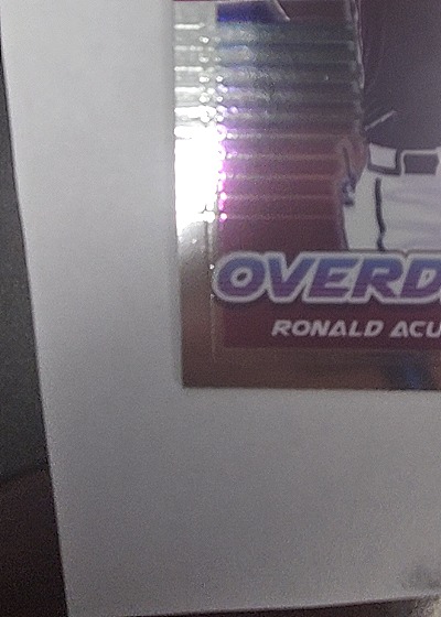 2020 Panini Overdrive #5 Ronald Acuña Jr. — front