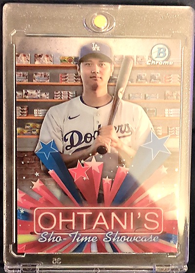 2025 Bowman Chrome #HS-4 Shohei Ohtani Ohtani's Sho-Time Showcase — front