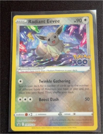 2022 Pokémon TCG Radiant Eevee SWSH230 — front
