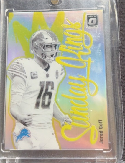 2024 Donruss Optic #23 Jared Goff Sunday Kings — front