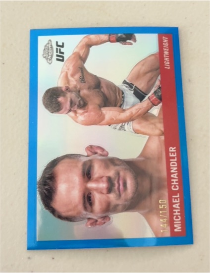 2025 Topps Chrome UFC #55T-13 Michael Chandler — front