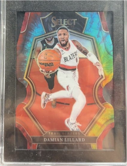 2022-23 Panini Select Premier Level #107 Damian Lillard — front