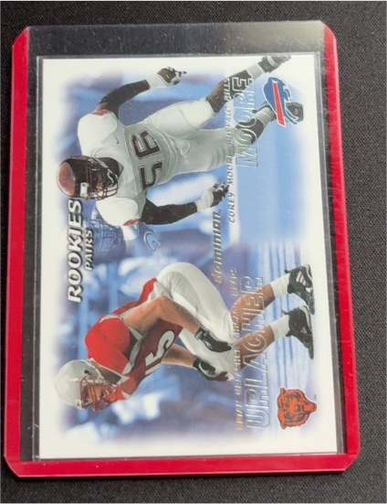 2000 Skybox Dominion #242 Brian Urlacher/Corey Moore Rookie Pairs — front
