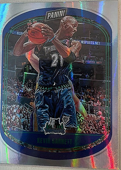 2021-22 Panini Player of the Day #91 Kevin Garnett — front