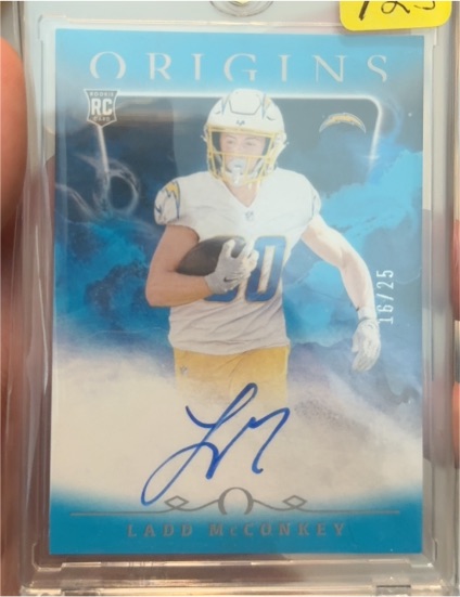 2024 Panini Origins #RAU-LMC Ladd McConkey — front