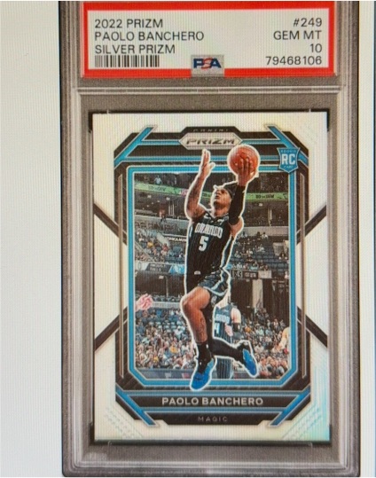 2022 Panini Prizm #249 Paolo Banchero — front