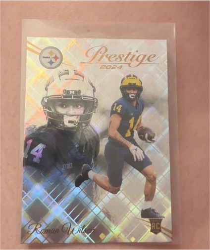 2024 Panini Prestige #366 Roman Wilson — front